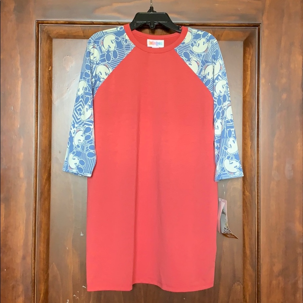 🔴 *5 for $20 Sale* NWT Kids Lularoe Mickey Mouse shirt Size 10